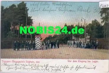 01619 Zeithain Truppenübungsplatz  o 09.08.1911
