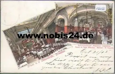 Dresden Löwenbräu im Palais de Saxe o 10.5.1905