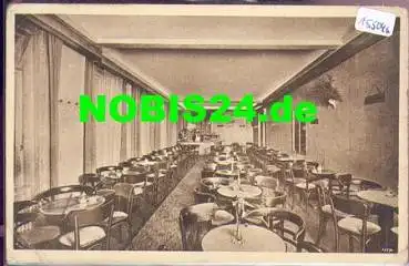 Dresden-Altstadt Mohren-Cafe Innenraum, Pirnaischer Platz  gebr. ca. 1920