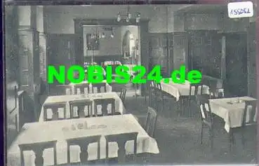 Dresden Webergasse Restaurant "Zum Tucher" Innenraum *ca. 1920