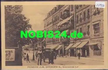 Dresden-Altstadt Pension JLM Sidonienstraße *ca. 1920