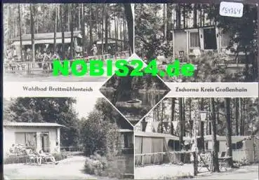 01558 Zschorna Waldbad Brettmühlenteich o 2.9.1973