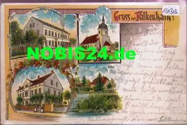 04808 Falkenhain bei Wurzen Litho o 26.8.1901