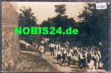 04828 Püchau Schulfest 1918 Echtfoto