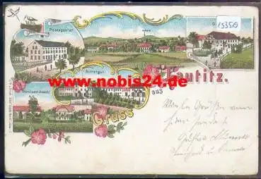 02708 Lautitz Litho Postagentur o 22.10.1907