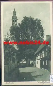 02699 Neschwitz Kirchhofslinde gebr. ca. 1920