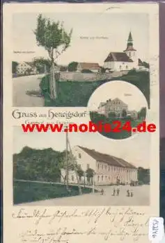 02708 Herwigsdorf Rosenbach ​​​​​​​Gasthof zum Gütchen o 6.10.1906