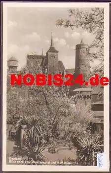 02625 Bautzen Alter Wasserkunst und Michaeliskirche *ca. 1950