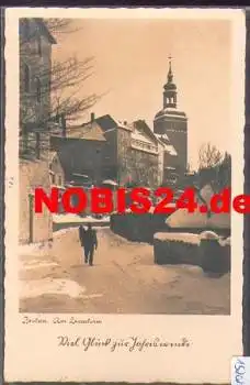 02625 Bautzen  Lauenturm Winterkarte  o 30.12.1940