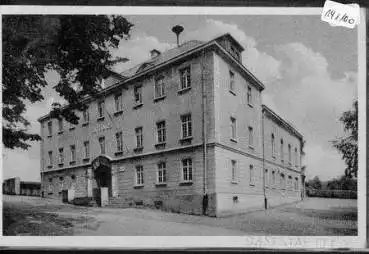 01896 Ohorn, Rathaus mit Rathauskeller, o 29.10.1956