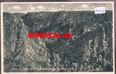 06502 Bodetal Roßtrappfelsen und Hexentanzplatz o 14.8.1942