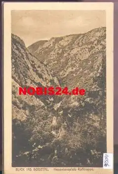 06502 Bodetal Hexentanzplatz Roßtrappe  *20.06.1922