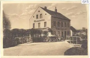 04618 Heiersdorf, Restaurant und Garten-Etablissement Brausetal, * ca. 1925