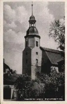 04683 Naunhof Evangelische Kirche  o 5.3.1952