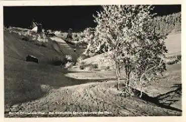 09484 Oberwiesenthal Modernste Sprungschanze  Skispringen *ca. 1950