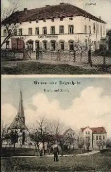 04657 Jahnshain Gasthof Schule o 28.8.1907