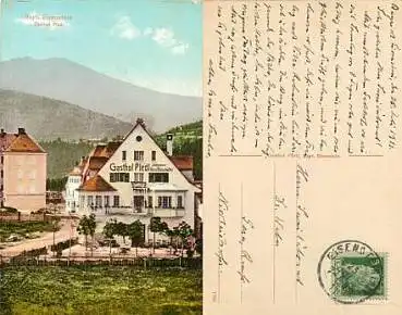 94252 Bayerisch Eisenstein Gasthof Pledl o 25.7.1911