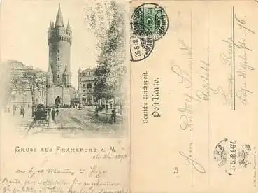 Frankfurt Main Turm o 26.5.1898