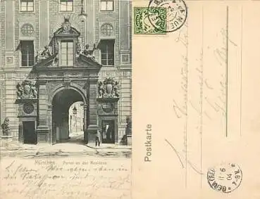 München Residenz o 11.6.1904