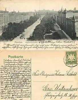 München Maimilianstrasse o 2.9.1905