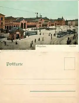 München Bahnhof *ca. 1900