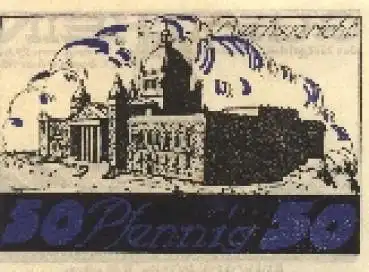 Leipzig Notgeld Gutschein über 50 Pf. (1921)