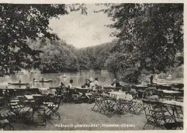 01689 Niederau-Oberau Volkspark Buschmühle o ca. 1950