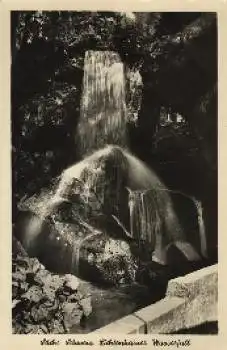 01814 Bad Schandau Sächsische Schweiz Lichtenhainer Wasserfall * ca. 1960