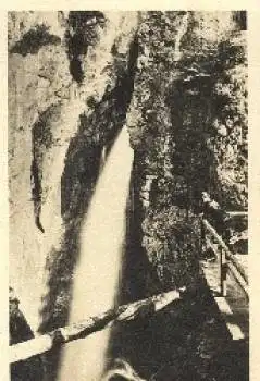 87561 Hölltobl bei Gerstruben Wasserfall gebr. 1927