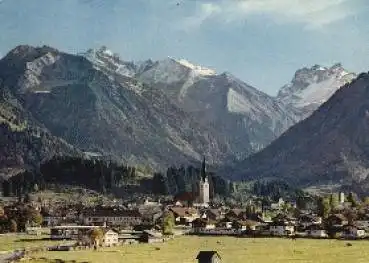 87561Schöllang Oberstdorf Posthilfsstellenstempel o 3.7.1963