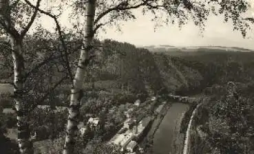 07924 Ziegenrück Saale Posthilfsstellenstempel Eßbach über Schleiz  o ca. 1958