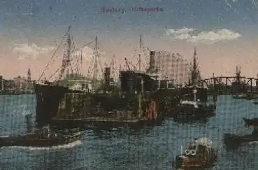 Hamburg Hafenpartie o 31.12.1925