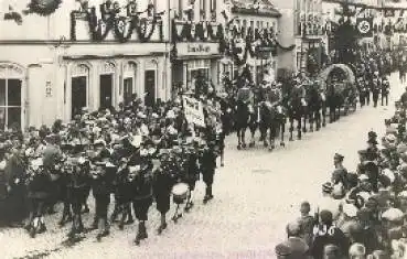 09326 Geringswalde 700 Jahrfeier 02.-04.September 1933 Originalfoto vom Festzug (36)