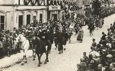 09326 Geringswalde 700 Jahrfeier 02.-04.September 1933 Originalfoto vom Festumzug (35)