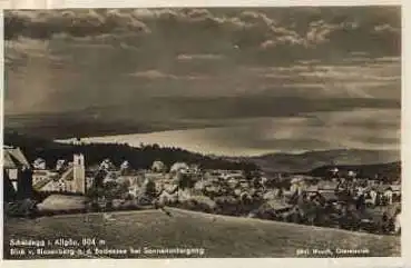 88175 Scheidegg im Allgäu vom Blasenberg  o 9.7.1936