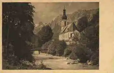 83486 Ramsau bei Berchtesgaden an der Ache, o 29.7.1922