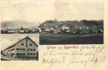87653 Eggenthal Allgäu Gasthaus Post o 1.10.1904