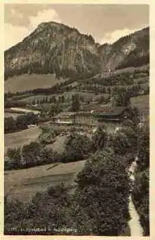 87541 Bad Hindelang Luitpoldbad mit Hirschberg o 23.3.1942