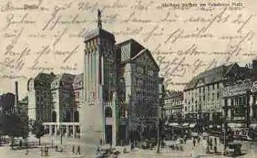 Berlin Bierhaus Siechen, Potsdamer Platz Feldpost Vereinslazarett II Tempelhof Rotes Kreuz o 11.10.1915