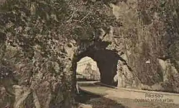 94000 Passau Durchbruch mit Blick auf Dom *ca. 1930