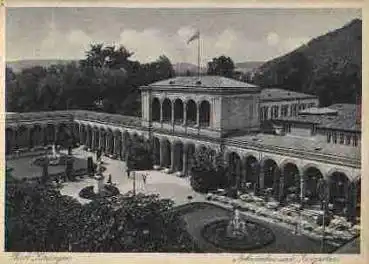 97688 Bad Kissingen Arkadenbau unf Kurgarten *ca. 1930