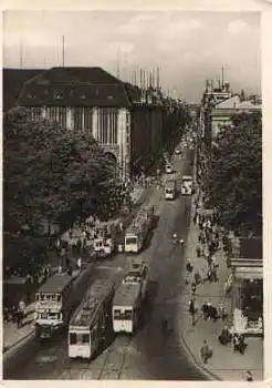 Berlin Leipziger Strasse Strassenbahn * ca. 1940