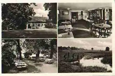 Lübars Reinickendorf Berlin Der alte Dorfkrug "Zum lustigen Finken"  o 29.6.1959