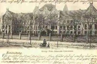 Schöneberg Berlin Prinz-Heinrichs-Gymnasium o 31.8.1904