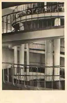 Bad Liebenstein Heinrich-Mann-Sanatorium Treppenloser Aufgang, o 21.9.1957