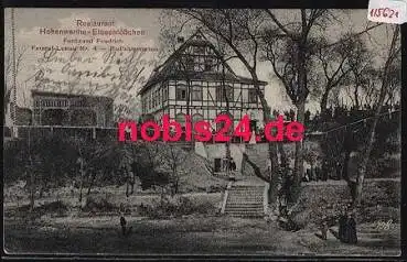 39291 Möser Restaurant Hohenwarthe Elbschlößchen o 26.6.1908