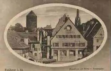 09599 Freiberg Sachsen Donatsgasse * ca. 1925