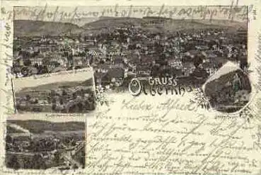 09526 Olbernhau Erzgebirge Gruss aus... Litho o 15.5.1894