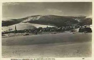 09484 Oberwiesenthal Totalansicht mit Sporthotel u. Keilberg o 8.3.1931