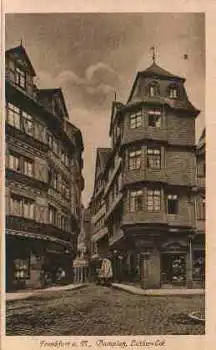 Frankfurt Main Domplatz, Luther-Eck * ca. 1925